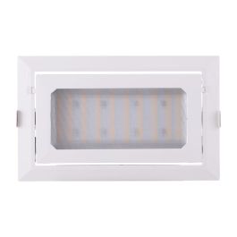 Foco Downlight LED 40W 6600Lm 4000ºK Rectangular Orientable 40.000H [HO-COB-R-OR-40W-W]