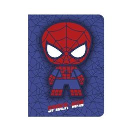 Cuaderno squishy spiderman 18.0 x 13.0 x 1.0 cm