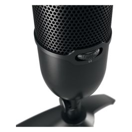 Cherry ZUB UM 3.0 Micrófono de Mesa Cardioide USB Negro 24 bit 96 kHz In Yeámbrico 120 dB