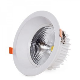 Foco Downlight Circular LED 15W 2100Lm Anti-Deslumbrante UGR19 40.000H HO-DL-AD-COB-15W-CW