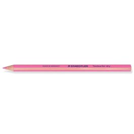 Lapices Fluorescente Staedtler Triangular Top Star Rosa Caja De 12 Unidades