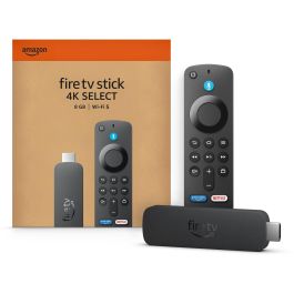 Amazon Fire TV Stick 4K Select (2025) Dispositivo de Streaming con Fire OS, Wi-Fi 5 (802.11ac), Control por Voz y Compatible con Alexa, Resolución 4K Ultra HD Precio: 56.50000015. SKU: B13RPYE7XA