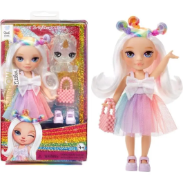 Rainbow High Littles Muñeca 15cm con Mascota Arcoíris para Niñas a Partir de 4 Años LIT35051531203