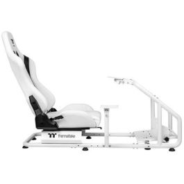 Thermaltake GSC-R30-CPASWH-01 Silla Gaming Simulator Cockpit Snow Racing Blanco