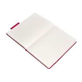 Cuaderno Con Gomilla Antartik Notes Tapa Dura A5 Hojas Rayas Burdeos 100 Hojas 80 gr Fsc