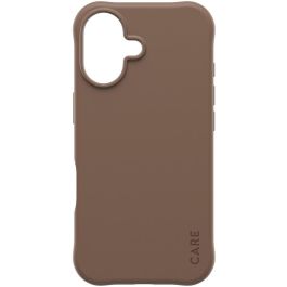 PanzerGlass Funda CARE Fashionable MagSafe para iPhone 17, Funda Protectora de TPU Reciclado Color Espresso
