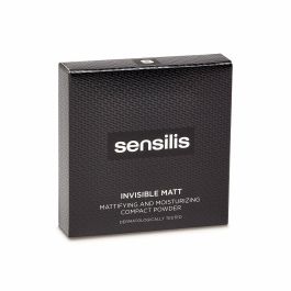 Sensilis INVISIBLE MATT Polvos Matificantes Compactos 11g para Piel con Brillos - Fórmula Translúcida con Aceite de Macadamia