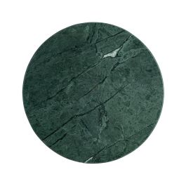 Mesa Centro Natural-Verde Madera-Mármol 97 X 97 X 41 cm