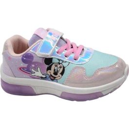 Deportiva suela pvc con luces minnie t027 Deportiva suela pvc con luces minnie t027