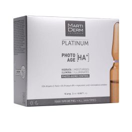 Martiderm PLATINUM PHOTO-AGE ampoules 10 x 2 ml Tratamiento Facial Reafirmante Antioxidante Efecto Flash