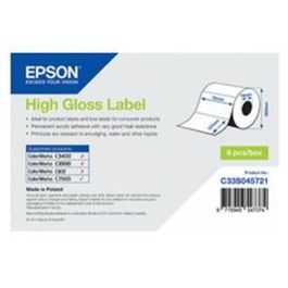 Etiquetas para Impresora Epson C33S045721 Blanco Brillante (1 unidad) Precio: 60.5. SKU: B15T5SNMM9