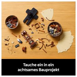 LEGO ICONS 10363 Máquina Voladora de Leonardo da Vinci, Juego Construcción, 493 Piezas, 18+ Años