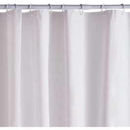 Cortina de ducha Waffle - Blanca - PEVA - 180 x 200 cm - 12 ganchos - UTILITY - TODAY Precio: 23.50000048. SKU: B18AJ67M8E
