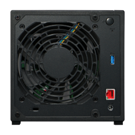 ASUSTOR AS1104T NAS Compacto para PyMEs - ARM RTD1296 1.4GHz, 1 GB DDR4, 0 TB, ADM, Negro