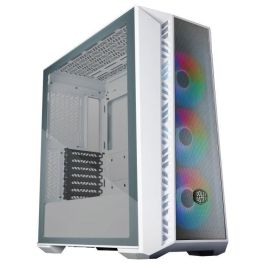 Cooler Master MasterBox MB520WGNNS00 Gaming Malla ARGB Blanco - Caja PC con 3 Ventiladores 120mm