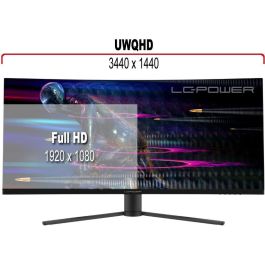 LC-Power LC-M34-UWQHD-165-C Monitor Curvo Gaming 34" UWQHD VA 165Hz 4ms FreeSync Premium