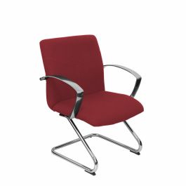 Silla de Recepción Caudete patín Piqueras y Crespo BALI933 Rojo Granate Precio: 379.89000038. SKU: S5702550
