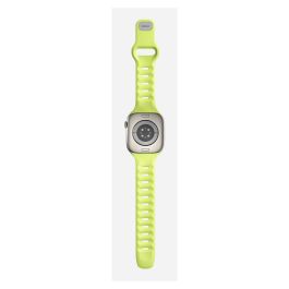 Nomad - Correa Tempo Band de Caucho para Apple Watch 41mm / 42mm, Verde Lumen, 18mm, Ajustable y Resistente al Agua