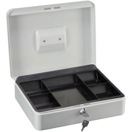 Caja para monedas - BURG WACHTER - Money 5030 Gris claro - Apertura con llave, acero gris claro Caja para monedas - BURG WACHTER - Money 5030 Gris claro - Apertura con llave, acero gris claro