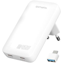 4smarts Cargador de Red FlatPlug Slim Dual 45W GaN 2C Blanco Precio: 29.49999965. SKU: B1CFTYY3TE