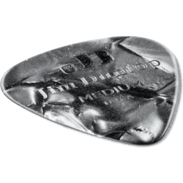 Dunlop Pack 12 Púas Genuine Celluloid Negro - Medium