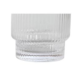 Vaso Basicos DKD Home Decor Transparente Dorado 8 x 10 x 8 cm Set de 6 Vaso Basicos DKD Home Decor Transparente Dorado 8 x 10 x 8 cm Set de 6
