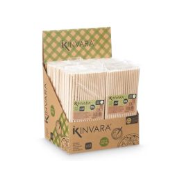 50 Pajitas de Papel Kraft Kinvara - 20 x 0.5 cm, Blanco (48 Unidades) 50 Pajitas de Papel Kraft Kinvara - 20 x 0.5 cm, Blanco (48 Unidades)