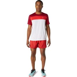 Camiseta de Manga Corta Hombre Asics 2011A781-107 Rojo