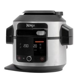 Ninja OL550EU Olla Eléctrica Multifunción SmartLid 11 en 1 Foodi, 6L, Cocina a Presión, Freidora de Aire, Vapor, Horneado