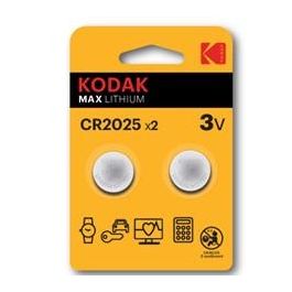 Kodak Pila de Botón Litio CR2025 Ultra, Alta Capacidad y Rendimiento Precio: 5.50000055. SKU: S0420923