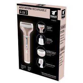 Thulos Afeitadora Recargable 4 en 1 TH-BY10 - Depiladora de cejas, corporal, nariz, orejas y facial