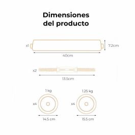Mancuernas Xiaomi FED 10 kg 10 kg Mancuernas Xiaomi FED 10 kg 10 kg
