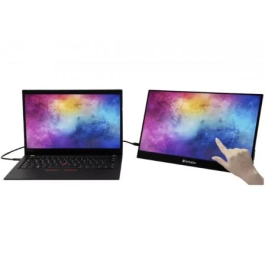 Verbatim PMT-14 Monitor Portátil Táctil 14" Full HD IPS USB-C Negro