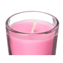 Set 6 Velas Vaso Vidrio Orquidea Acorde 16X6CM (12 Unidades) Set 6 Velas Vaso Vidrio Orquidea Acorde 16X6CM (12 Unidades)