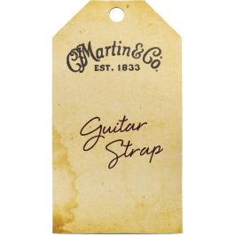 MARTIN Correa Guitarra/Bajo Polipropileno Lazos Marrón