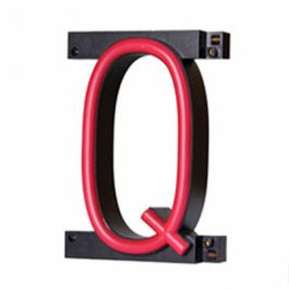 Letra LED Neon Q Ancho 100Mm Alto 161Mm Fondo 38Mm - - Precio: 21.6900002. SKU: B17DPMT5A2