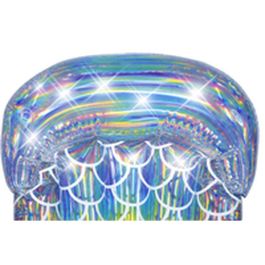 Bestway Colchoneta Hinchable Sirena Iridiscente 193x101 cm Playa y Piscina 43413
