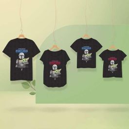 Camiseta corta single jersey punto the mandalorian talla s Camiseta corta single jersey punto the mandalorian talla s
