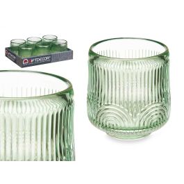 Portavela Circulo Raya Peq Verde Giftdecor 7CM (12 Unidades) Precio: 26.49999946. SKU: B183VV9VKR