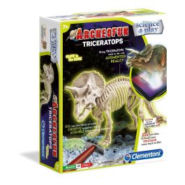Science & Play, Archeofun Triceratops brilla en la oscuridad, Rompecabezas, 61723, Unisex, 7+ años Precio: 18.49999976. SKU: B1JSKVWJ9E