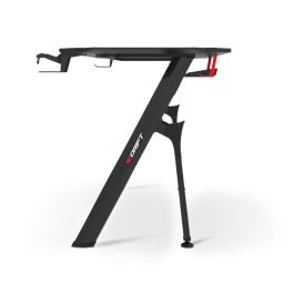 DRIFT DRDZ175RGB Escritorio Gaming Negro con Iluminación RGB y Alfombrilla 130x60x75 cm