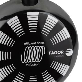 Fagor Sartén Indutherm 20cm Acero Aisi 430 Negro Xylan Plus 2 Capas