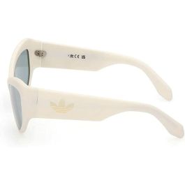 Adidas Sport OR0089 21X Gafas de Sol Mujer Mariposa Plástico Blanco 135 mm