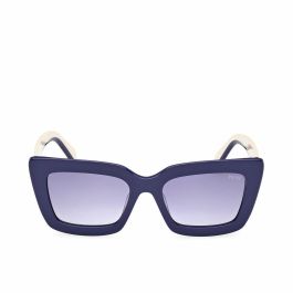 Emilio Pucci EP0202 Gafas de Sol para Mujer, Diseño Rectangular en Lila con Montura de Acetato, Lentes de 54mm y Puente de 19mm Precio: 121.49999983. SKU: B1AG4JR4VC