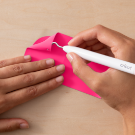 Cricut 2010396 Lámina de Vinilo de Transferencia Térmica Joy Xtra Smart Iron-On Liso Naranja Rosa Amarillo 3 Hojas