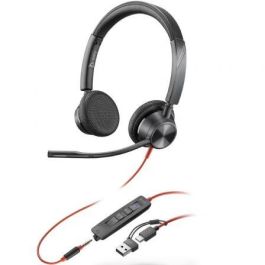 HP Auriculares Blackwire 3325 Stereo Certificado para Microsoft Teams, Conexión USB-C y Jack 3.5mm, Adaptador USB-C/A Precio: 57.49999981. SKU: B15XXVHFVX