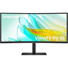 Samsung ViewFinity LS34C652UAUXEN Monitor 34" Curvo 4K UHD 3440x1440 Pixeles LED Negro Precio: 391.69000024. SKU: B1D7NAQR4J