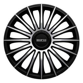 Sparco SPC1593BKSV Tapacubos Torino 15" Negro-Plata Precio: 41.50000041. SKU: S3701398