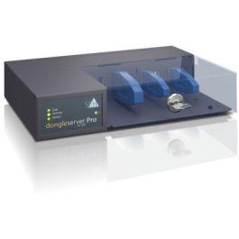 SEH Dongleserver Pro EU Negro Azul LAN Ethernet 10/100/1000 Mbit/s USB 3.2 Gen 1 4 Puertos