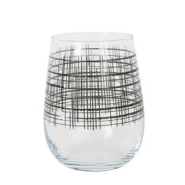 Set de 4 Vasos Gaia 475 cc Blanco Líneas - LAV (6 Cajas) Set de 4 Vasos Gaia 475 cc Blanco Líneas - LAV (6 Cajas)